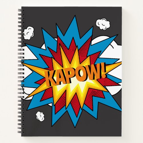 Modern Colorful Comic Book KAPOW Pop Art