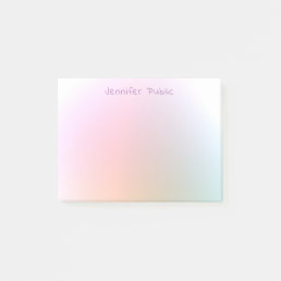 Modern Colorful Elegant Professional Template Post-it Notes