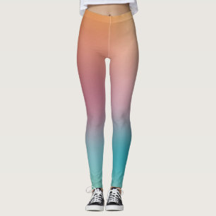 Modern Colorful Elegant Template Red Blue Green Leggings