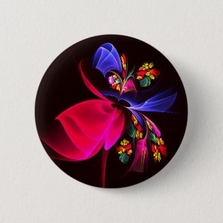Modern Colorful Floral Abstract Art Pattern #06