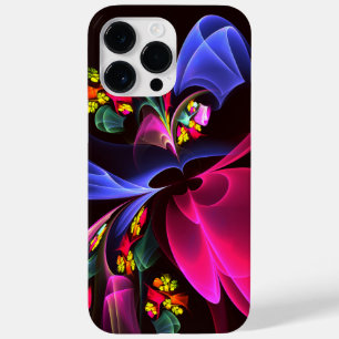 Modern Colorful Floral Abstract Art Pattern #06 Case-Mate iPhone 14 Pro Max Case