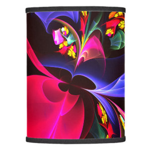Modern Colorful Floral Abstract Art Pattern #06 Lamp Shade
