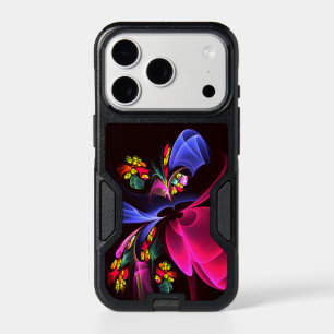 Modern Colorful Floral Abstract Art Pattern #06 iPhone 17 Pro Case