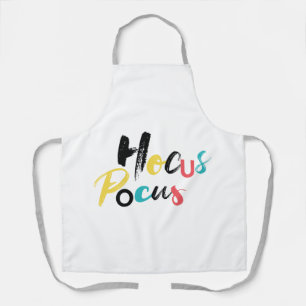 Modern, colorful, fun, cool, trendy Hocus Pocus Apron