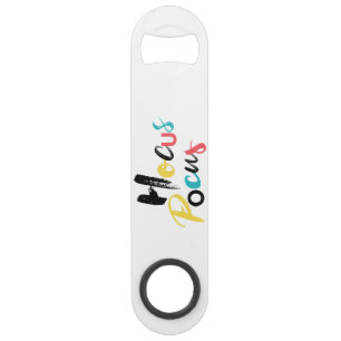 Modern, colorful, fun, cool, trendy Hocus Pocus Bar Key
