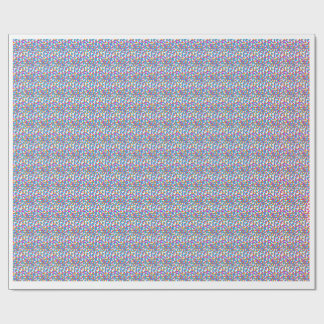 Modern Colorful Geometric Mosaic Pattern Wrapping Paper