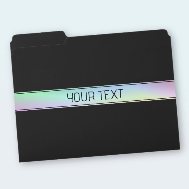 Modern Colorful Gradient & Editable Text File Folder (Creator Uploaded)