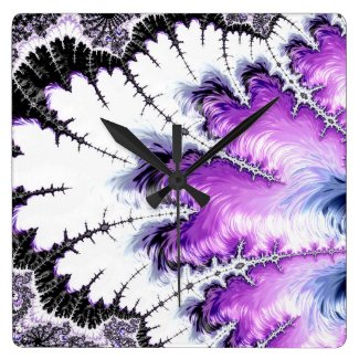 Modern Colorful Gradient Fractal Art