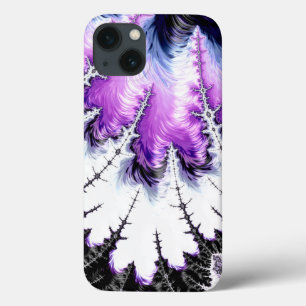 Modern Colorful Gradient Fractal iPhone 13 Case