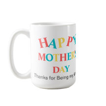 Modern Colorful Happy Mothers Day Photo