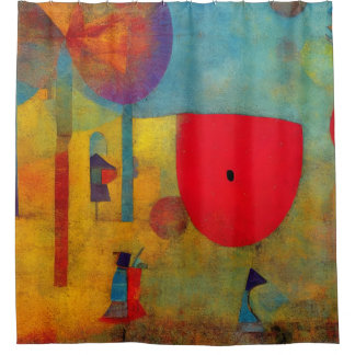 Modern Colorful Impressionist Any Day Shower Curtain