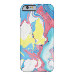 Modern Colorful Marble Pattern GR2 Barely There iPhone 6 Case