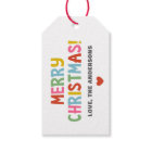 Modern Colorful Merry Christmas