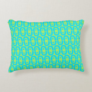modern colorful pattern accent pillow