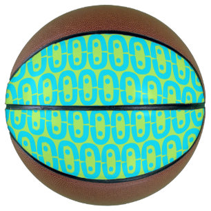 modern colorful pattern basketball