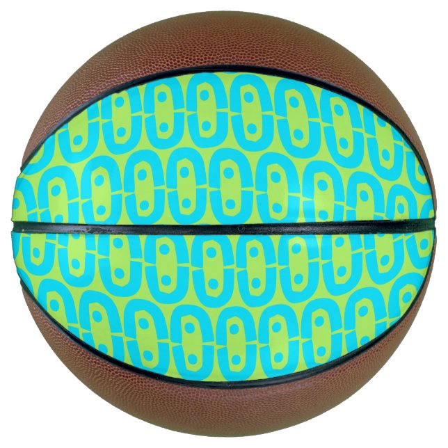 modern colorful pattern basketball (Front)