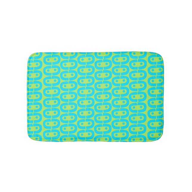 modern colorful pattern bath mat (Front)