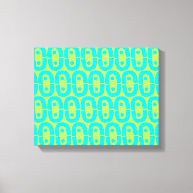 modern colorful pattern canvas print (Front)