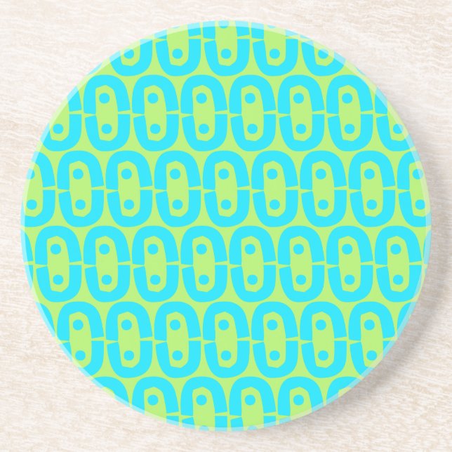 modern colorful pattern coaster (Front)
