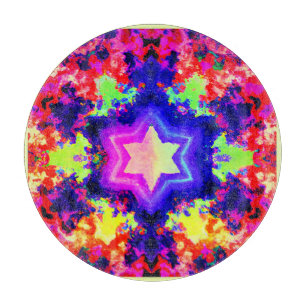Modern Colorful Pattern Design Cutting Board