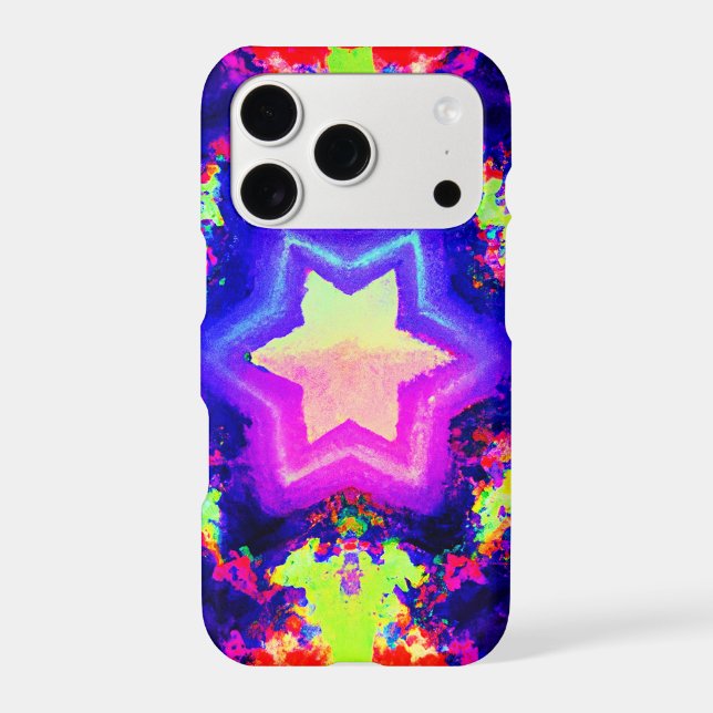 Modern Colorful Pattern Design Iphone Case (Back)