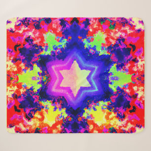 Modern Colorful Pattern Design Sherpa Blanket