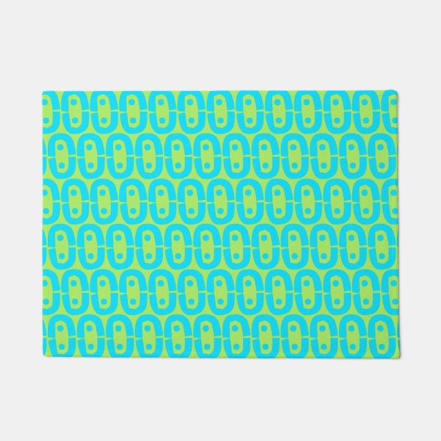 modern colorful pattern doormat (Front)