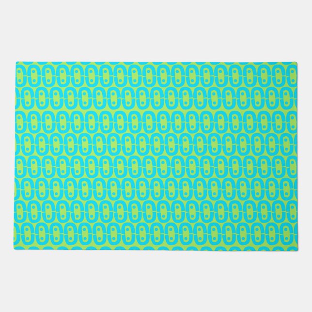 modern colorful pattern doormat (Front)