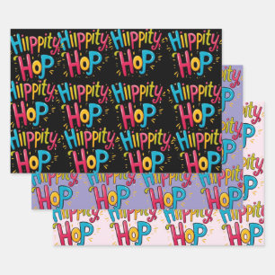 Modern Colorful Pattern Easter Wrapping Paper