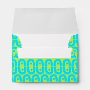 modern colorful pattern envelope