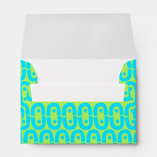 modern colorful pattern envelope (Back (Bottom))
