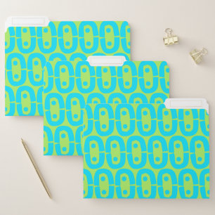 modern colorful pattern file folder