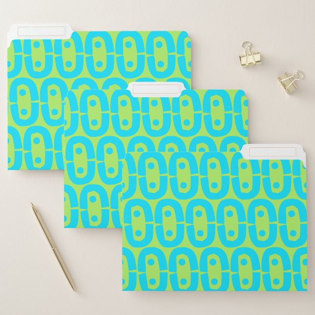modern colorful pattern file folder (Set)