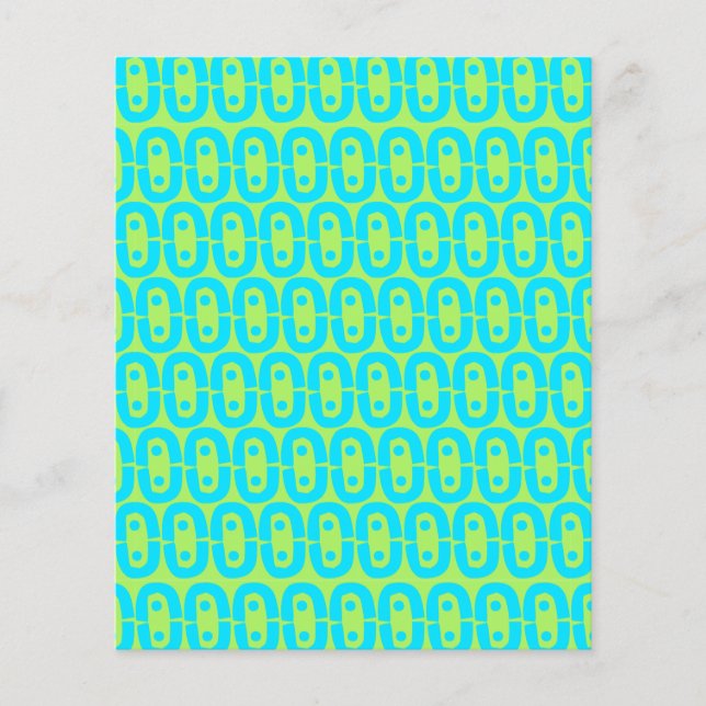 modern colorful pattern flyer (Front)