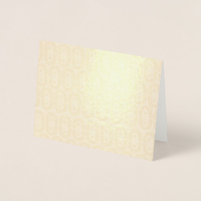 modern colorful pattern foil card (Front)