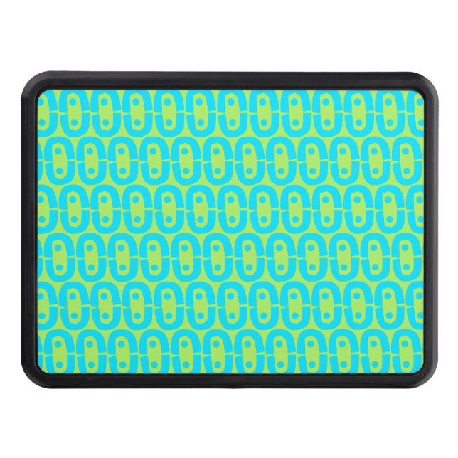 modern colorful pattern hitch cover (Front)