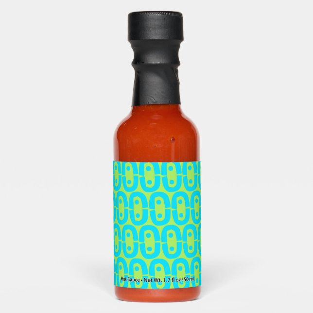 modern colorful pattern hot sauces (Front)
