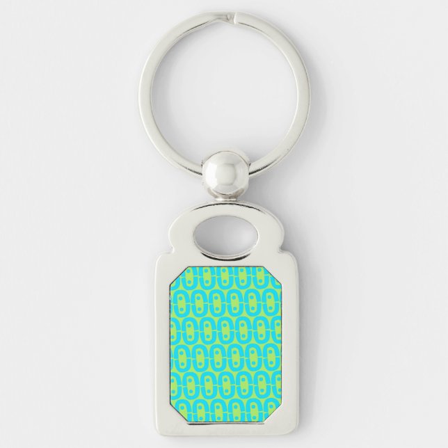 modern colorful pattern keychain (Front)