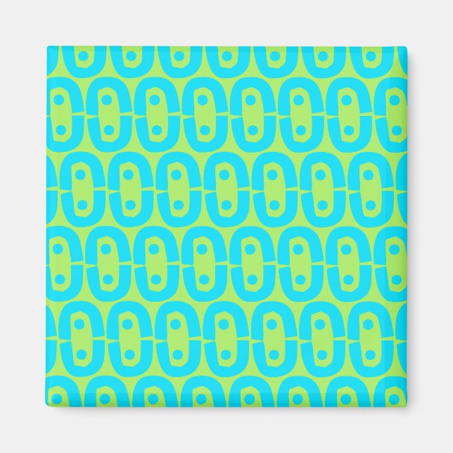 modern colorful pattern magnet (Front)
