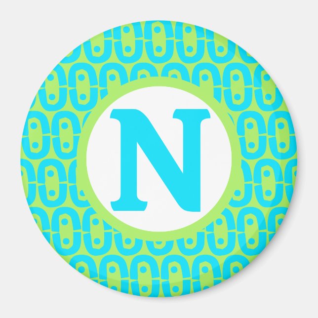 modern colorful pattern magnet (Front)