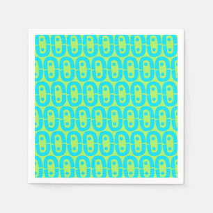 modern colorful pattern napkins