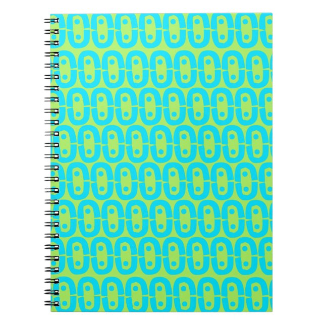 modern colorful pattern notebook (Front)