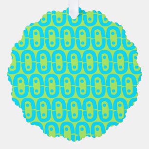 modern colorful pattern ornament card