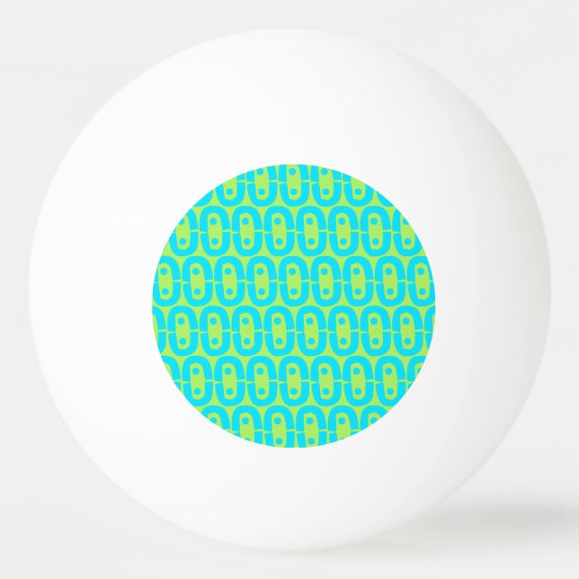 modern colorful pattern ping pong ball (Front)