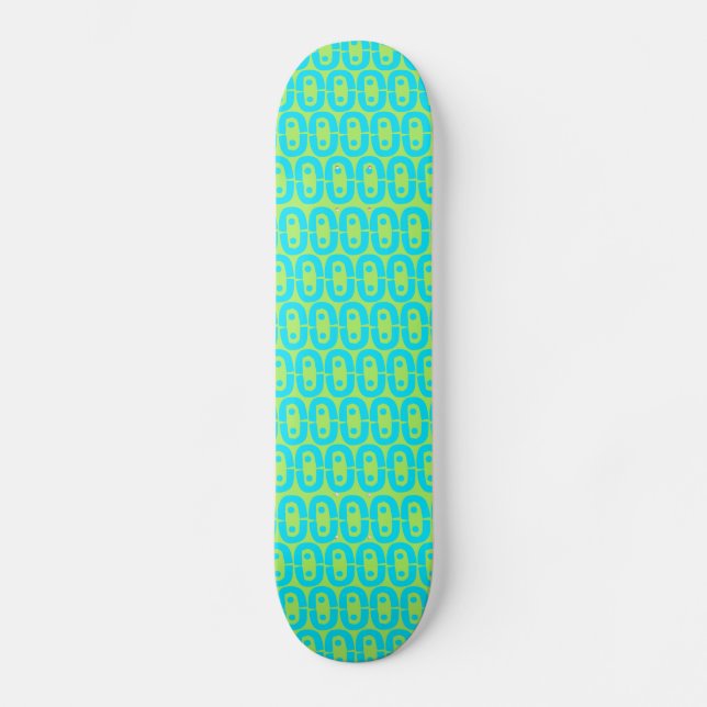 modern colorful pattern skateboard (Front)