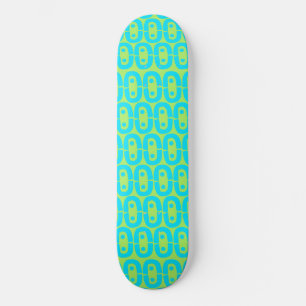 modern colorful pattern skateboard