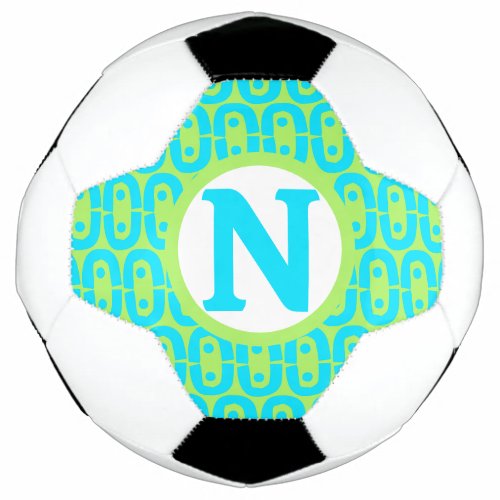 modern colorful pattern soccer ball