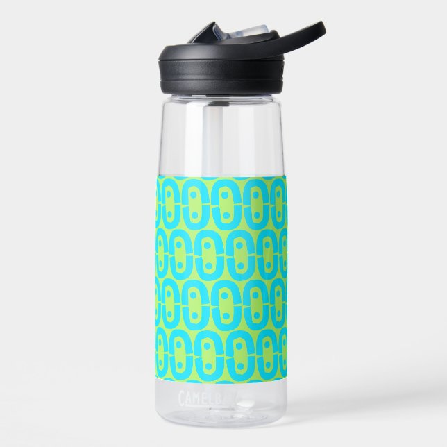 modern colorful pattern water bottle (Left)