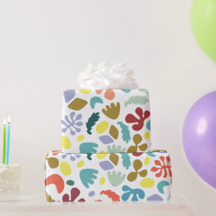 Modern Colorful Patterned Wrapping Paper