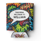 Modern Colorful Personalized Speech Bubble Fun
